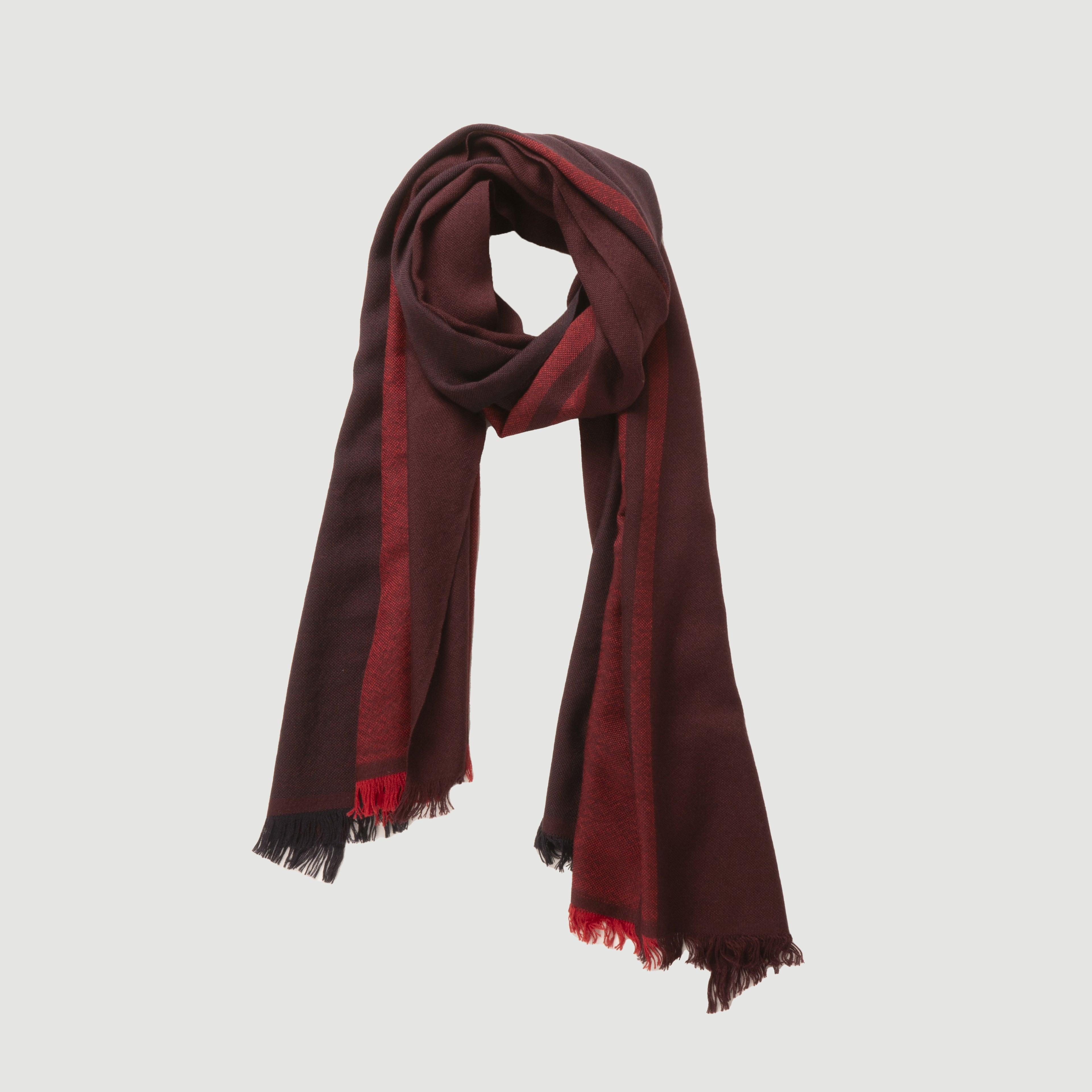 Sciarpa Valentina Rosso/Bordeaux