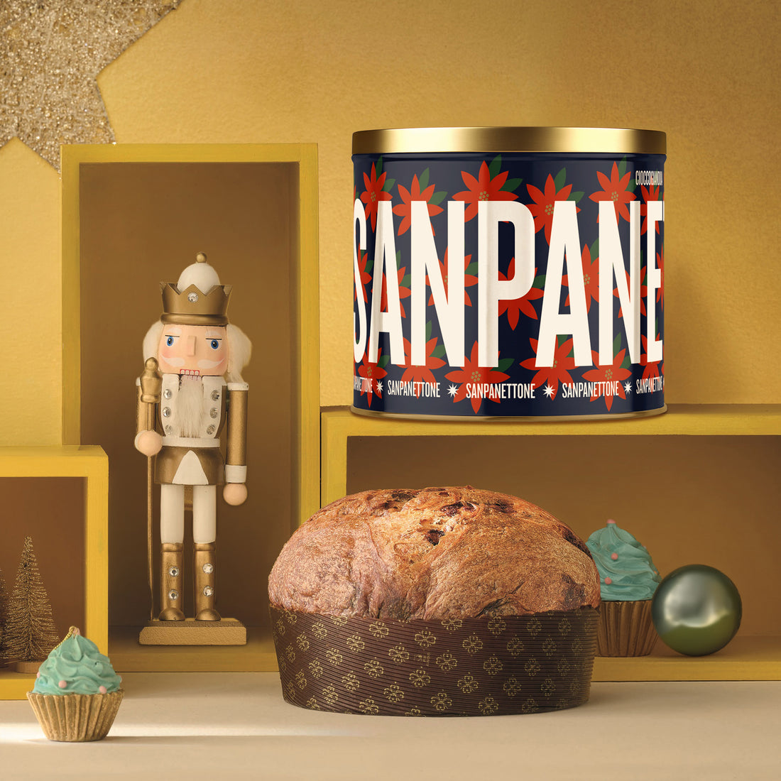 Panettone Cioccogianduia 750g