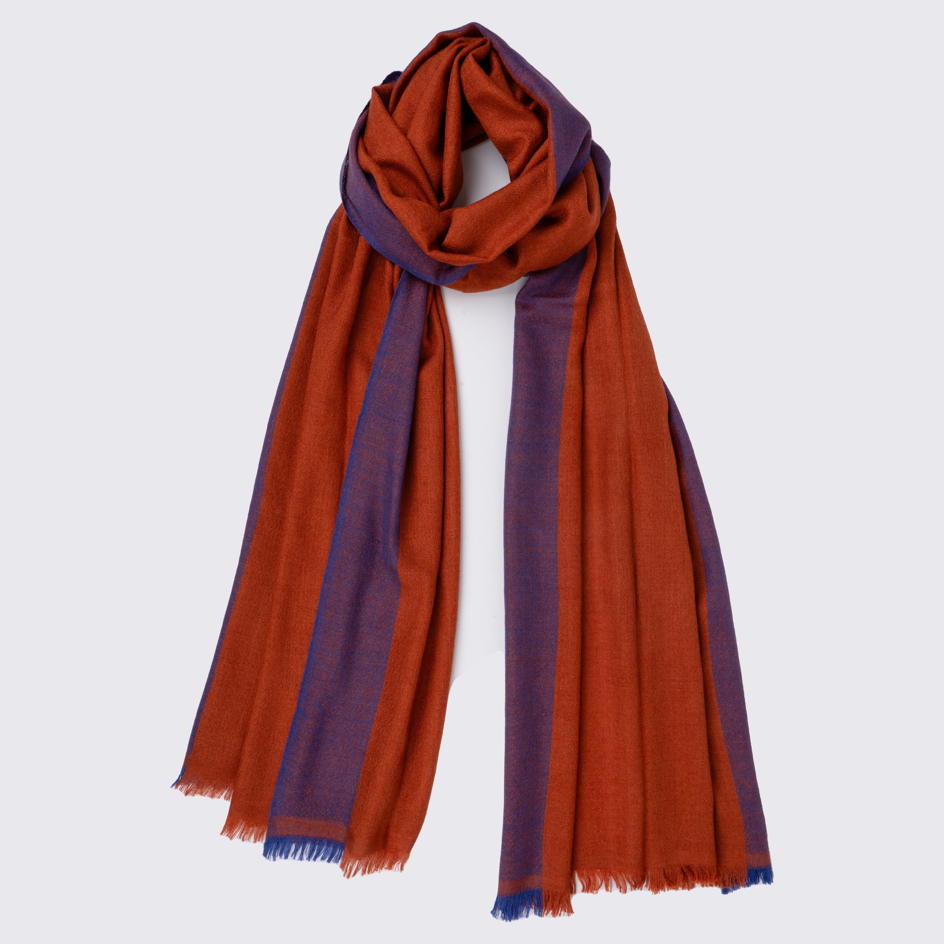 Sciarpa Ebuy Arancio/Blu