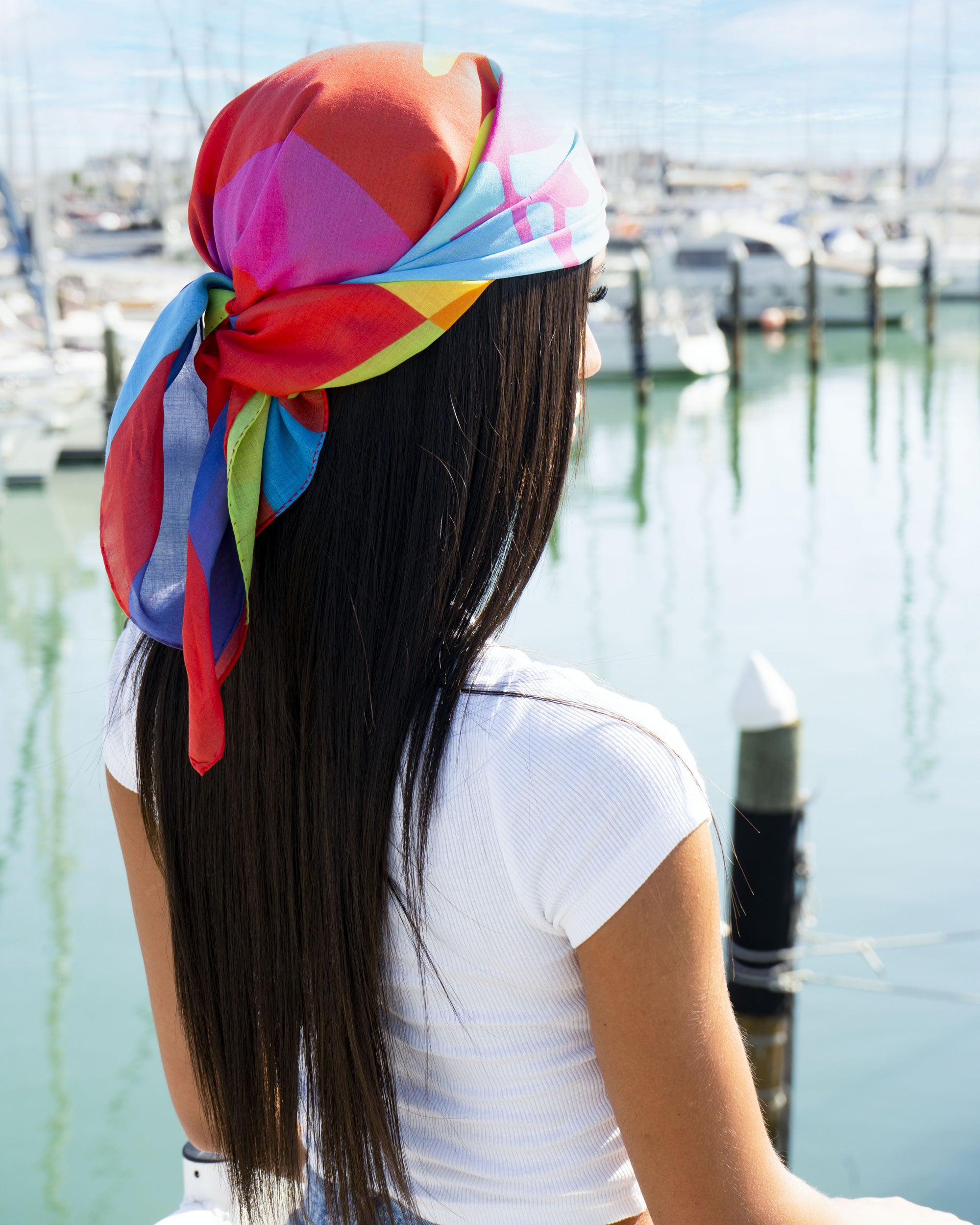 Foulard Multicolour Sanpa Tree