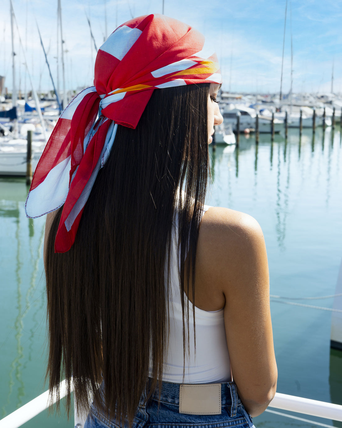 Foulard bicolor Sanpa Tree