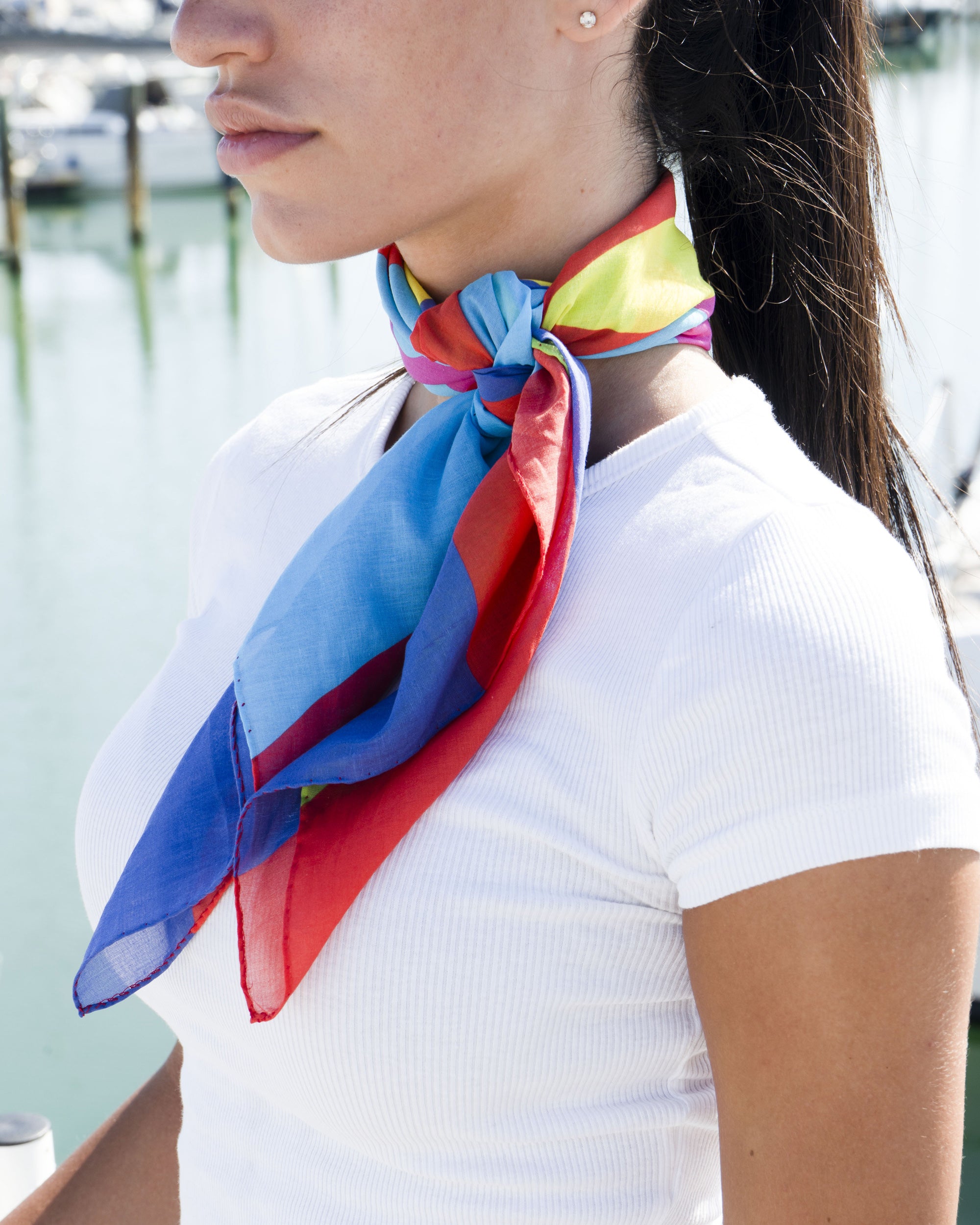 Foulard Multicolour Sanpa Tree