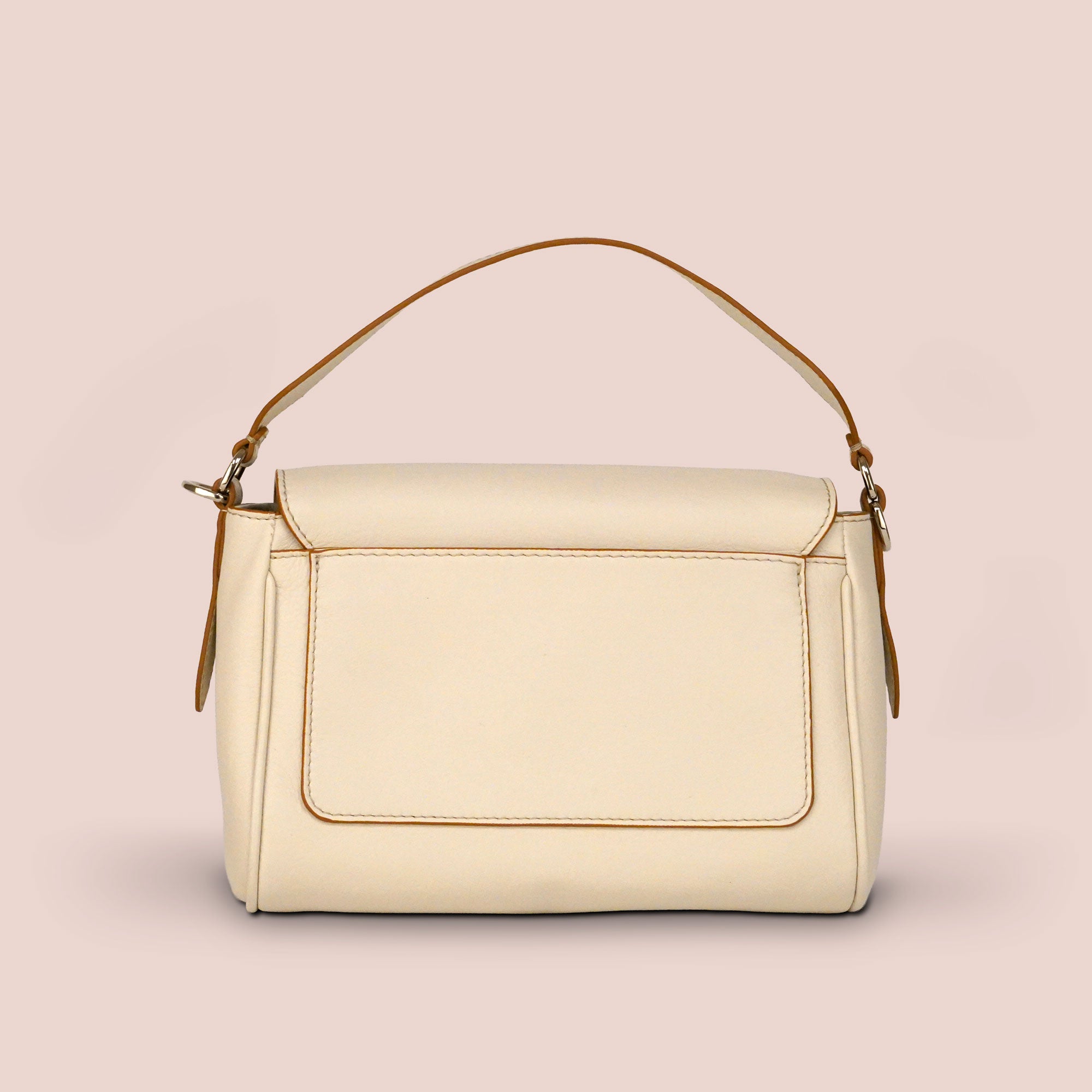 Borsa Mini Crispa bianco