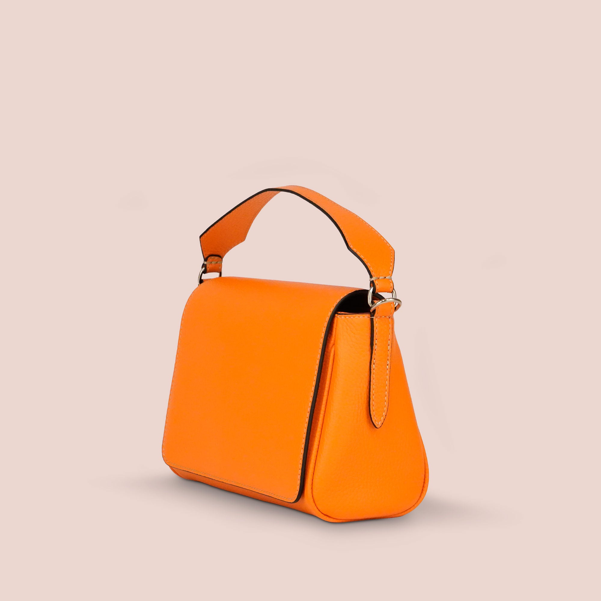 Borsa Mini Crispa arancio