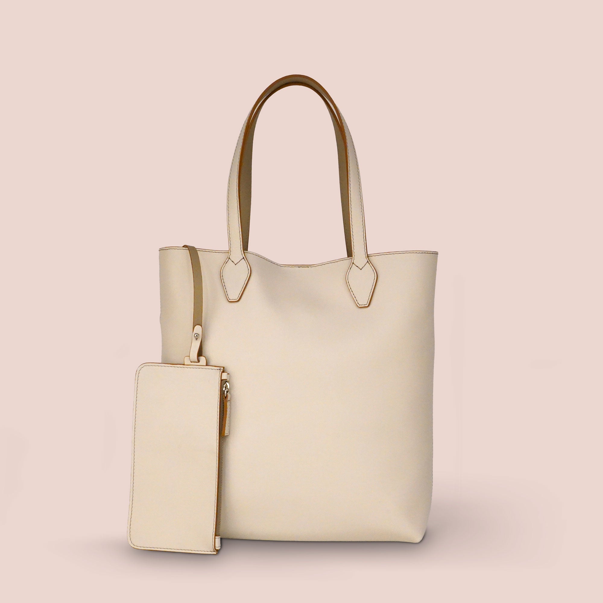 Borsa Bottega bianca