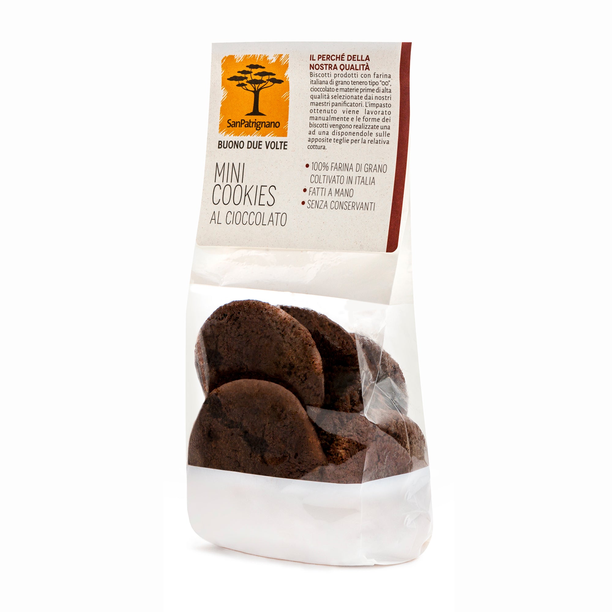 Mini cookies al cioccolato 200g