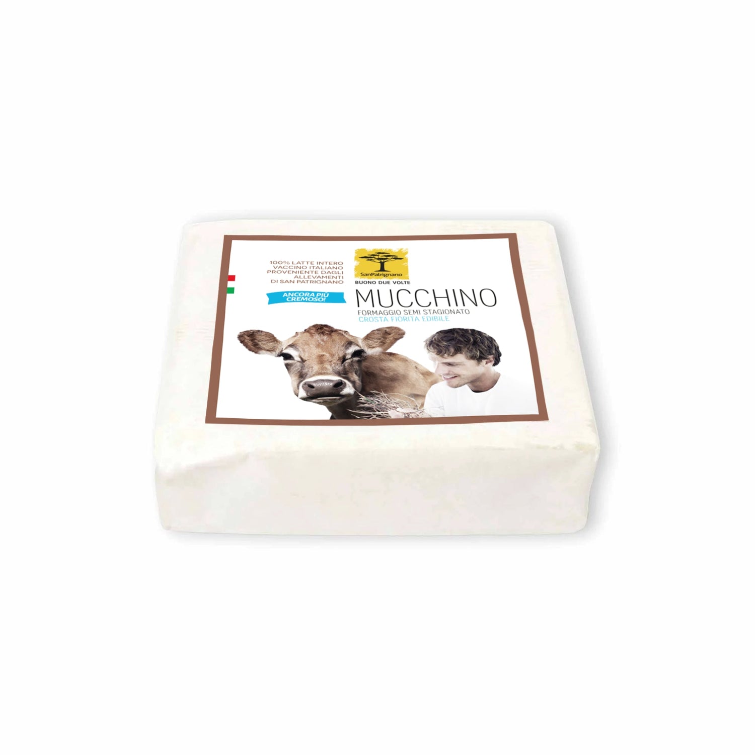 Mucchino cremoso a crosta fiorita 450g