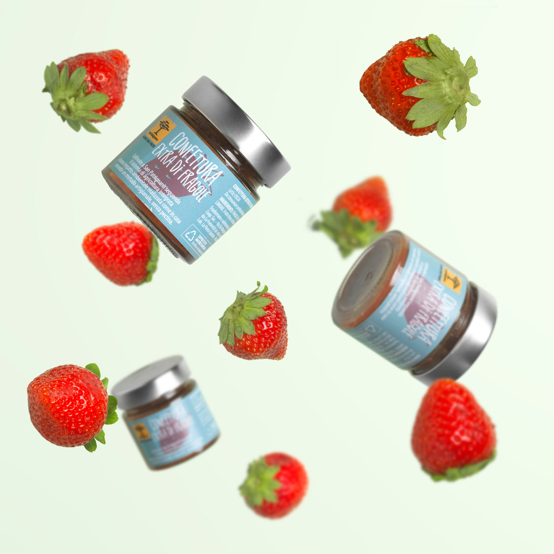 Confettura extra di fragole 240g