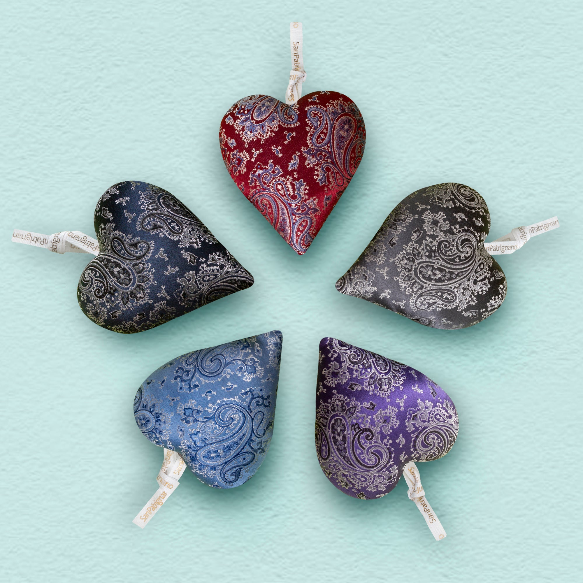 Cuore Paisley grande