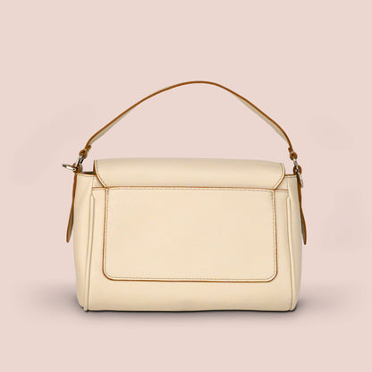 Borsa Mini Crispa bianco