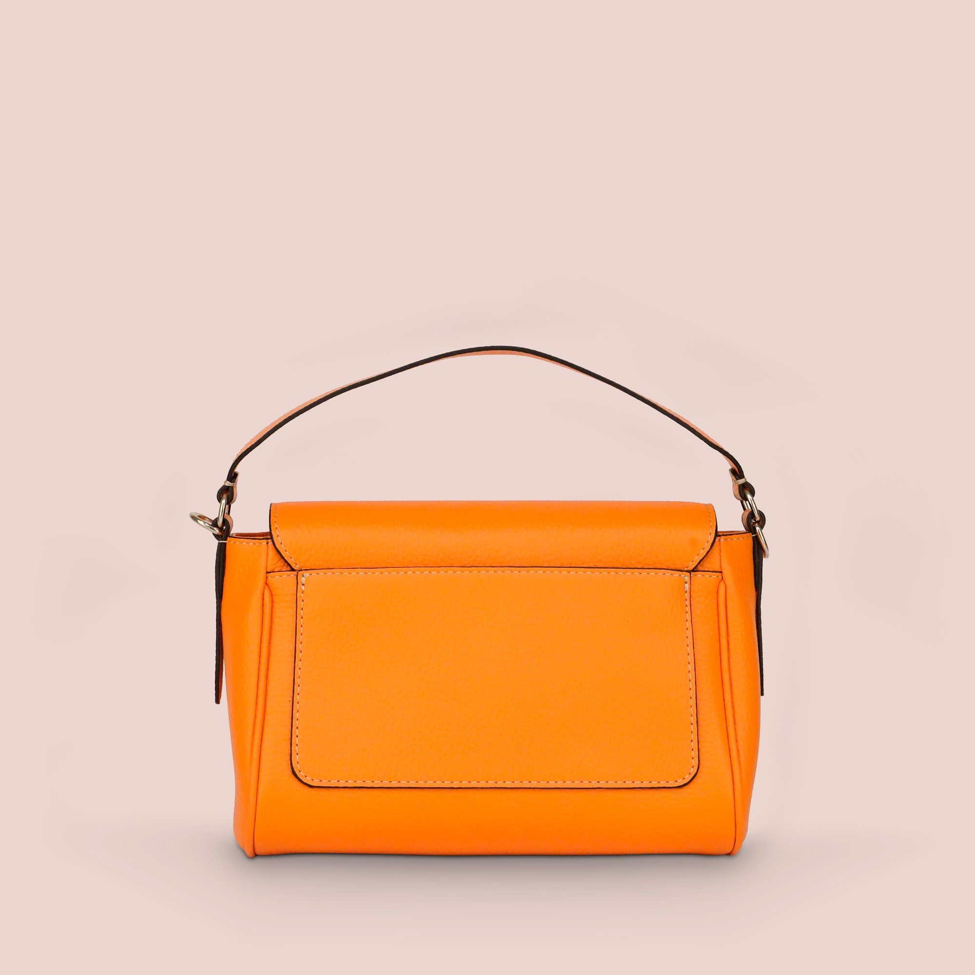Borsa Mini Crispa arancio