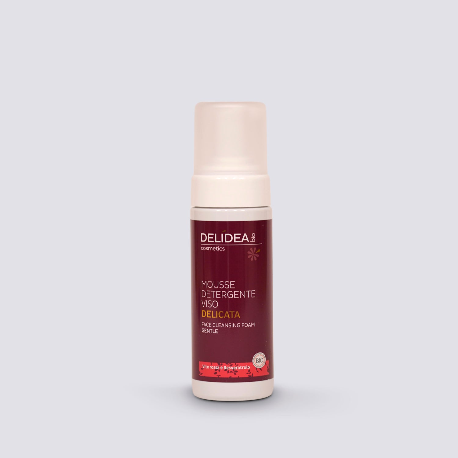 Mousse detergente delicata - Vite rossa e resveratrolo 150 ml