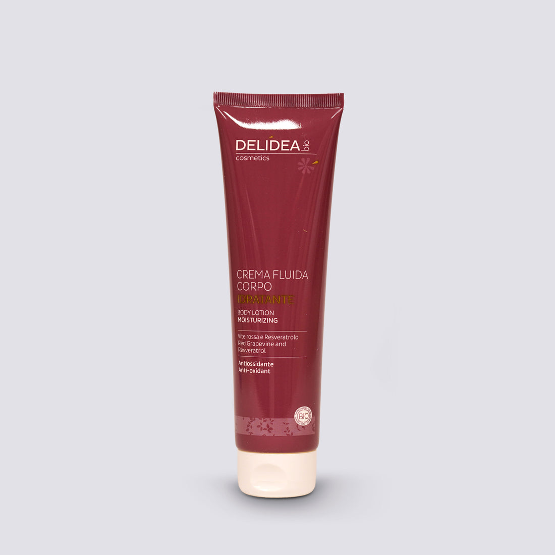 Crema fluida corpo idratante - Vite rossa e resveratrolo 150 ml