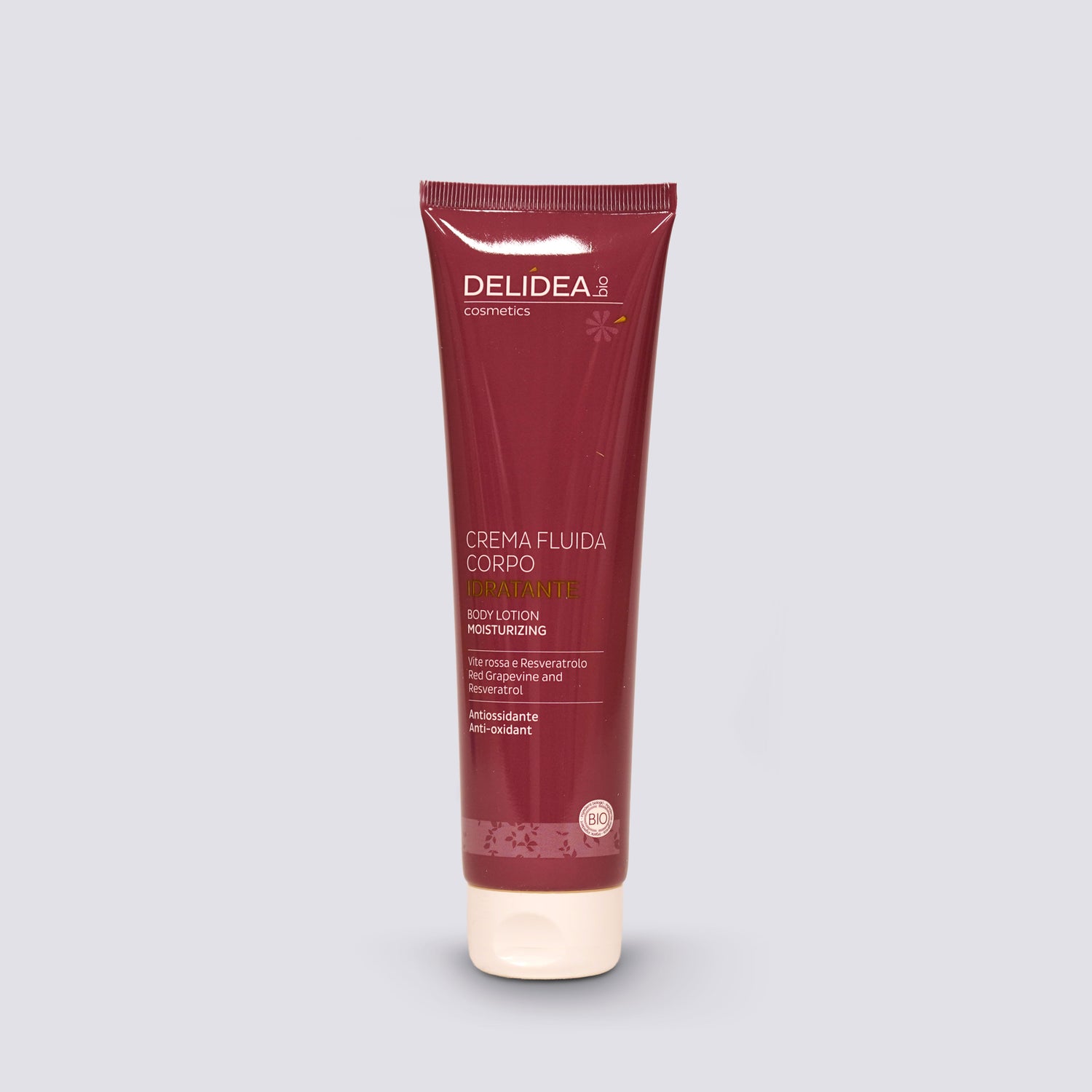 Crema fluida corpo idratante - Vite rossa e resveratrolo 150 ml